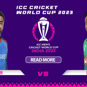 Cricket Fever: Bangladesh vs Afghanistan ODI World Cup 2023 Showdown